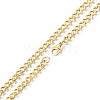 Men's 201 Stainless Steel Cuban Link Chain Necklace NJEW-N050-A06-5-60G-2
