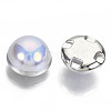 ABS Plastic Imitation Pearl Sewing Buttons BUTT-S005-12mm-01S-2