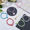 42Pcs 7 Colors Waxed Cotton Necklace Making AJEW-DC00023-5