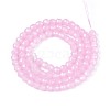 Imitation Jade Glass Beads Strands GLAA-T028-4mm-11E-2
