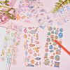 6Sheets 6 Style Epoxy Resin Sticker DIY-SZ0003-79-3