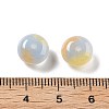 Two Tone Transparent Resin Beads RESI-S013-01C-3