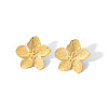 Stainless Steel Flower Stud Earring for Women VX4751-2-1