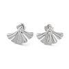 Non-Tarnish 304 Stainless Steel Stud Earrings EJEW-P258-14P-1