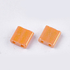 2-Hole Opaque Glass Seed Beads SEED-S023-28C-03-2