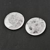 Natural Quartz Crystal Cabochons G-A258-01K-2