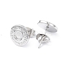 Non-Tarnish 304 Stainless Steel Stud Earring Finding EJEW-I285-28P-2