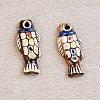 Handmade Porcelain Big Pendants PORC-Z003-01E-1