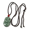 Natural Jadeite Pendant Necklaces G-H306-05-07-2