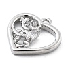 Brass Micro Pave Cubic Zirconia Pendants LS-KK-H511-01P-04-2
