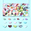 120Pcs 3 Styles Imitation Gemstone Acrylic Beads Sets OACR-FS0001-84-9