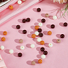 Opaque Acrylic Beads SACR-PA0001-04B-01-7