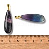 Natural Colorful Fluorite Pendants G-Q192-07G-05-3