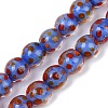 Handmade Lamword Beads Strands LAMP-P069-01A-02-1