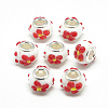 Handmade Lampwork European Beads LAMP-Q029-03D-1