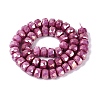 Anti-Tarnish Electroplate Glass Beads Strands GLAA-T025-10mm-11I-3