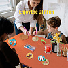 5D DIY Diamond Painting Cup Mat Kits DIY-TAC0021-09E-11
