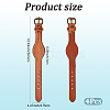Retro Cattlehide Leather Cord Bracelets BJEW-CL0001-61-2