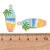 Ocean Alloy Enamel Pendants LS-ENAM-B041-01T-2