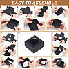 Square Kraft Paper Storage Gift Boxes CON-WH0095-100A-02-4