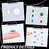36Pcs 9 Styles Halloween Translucent Resin Decoden Cabochons CRES-WR0001-01-3