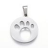 Non-Tarnish 304 Stainless Steel Pendants STAS-I086-04P-01-2