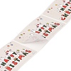 200Pcs Christmas Theme Paper Self-Adhesive Stickers DIY-M070-02I-4