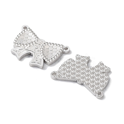 Rhodium Plated 925 Sterling Silver Pendants STER-C003-20P-1