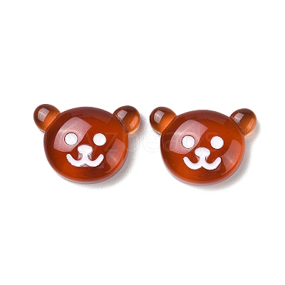 Translucent Resin Animal Decoden Cabochons RESI-M040-03-1-1