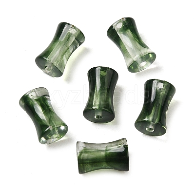 Transparent Acrylic Beads Gradient Effect OACR-Q193-01C-1