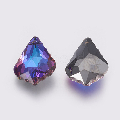 Faceted Glass Rhinestone Pendant RGLA-F052-001B-1