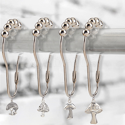 12Pcs 4 Styles Zinc Tibetan Style Alloy Pendants FIND-SP0004-40AS-1