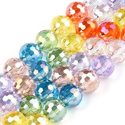 Electroplate Glass Bead Strands X-GLAA-Z006-01H-1