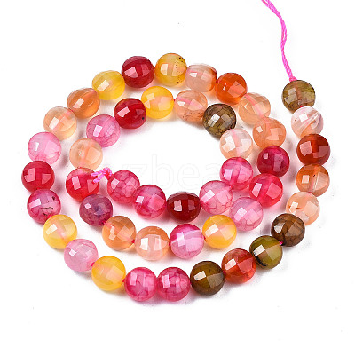 Natural Agate Beads Strands X-G-N326-100A-04-1