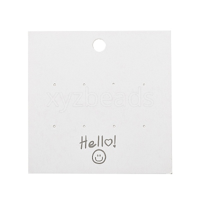 Paper Earring Display Cards CDIS-F007-06-1