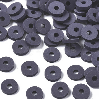 Handmade Polymer Clay Beads CLAY-Q251-6.0mm-B04-1