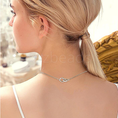 4Pcs 2 Colors Brass Double Fold Over Clasps FIND-FH0010-40-1