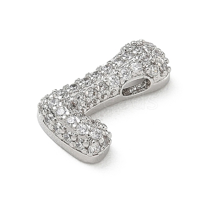 Brass Micro Pave Cubic Zirconia Pendants KK-A300-02P-L-1