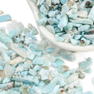 Natural Larimar Beads X-G-O103-27-1