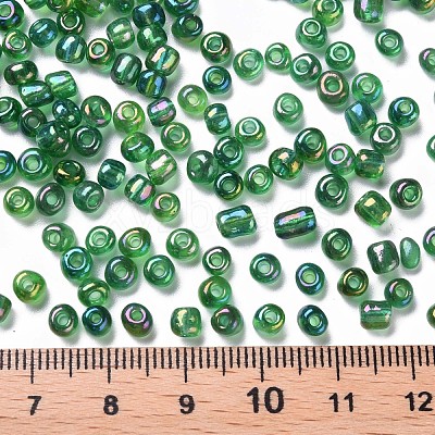 6/0 Round Glass Seed Beads SEED-US0003-4mm-167-1