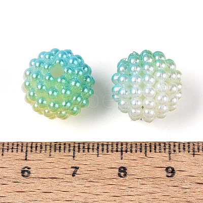 Imitation Pearl Acrylic Beads OACR-T004-15mm-05-1