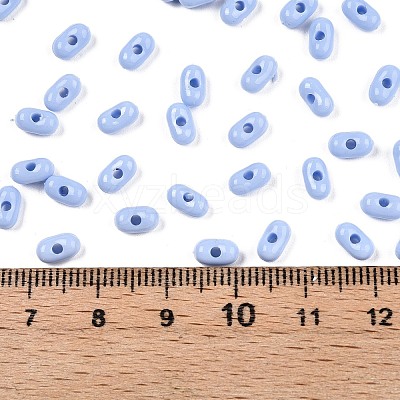 Opaque Acrylic Beads MACR-T048-02S-1