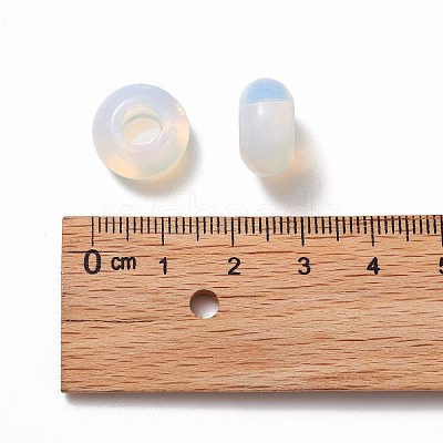 Opalite European Beads G-S359-073-1