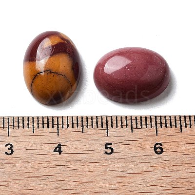 Natural Mookaite Cabochons G-G145-01B-25-1