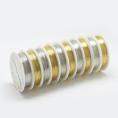 Round Copper Jewelry Wire CW0.5mm018-1