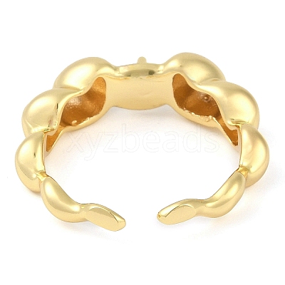Brass Cuff Finger Ring Settings LS-KK-L219-15C-G-1