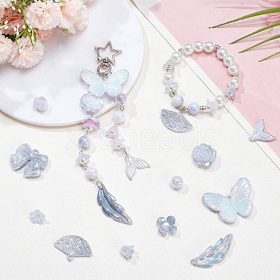 100G Plastic Pendants & Beads & Decoden Cabochons OHAR-SC0002-99B-1