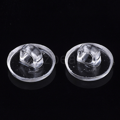 Transparent AS Plastic Charm Base Settings X-FIND-T064-011-1