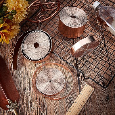 Soft Flat Imitation Leather Cord LC-WH0006-03D-03-1