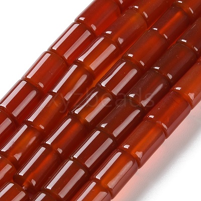 Natural Agate(Dyed & Heated) Beads Strands G-M446-C01-01-1